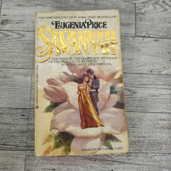 Savannah by Eugenia Price 1984 Berkley Edition READER COPY Historical Romance PB - Picture 2 of 12